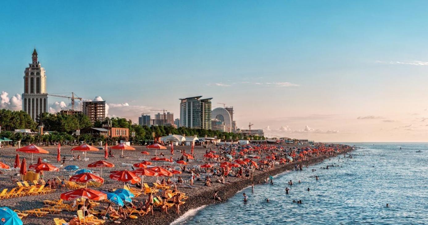 Batumi Orbi City sea view apartment Exterior foto
